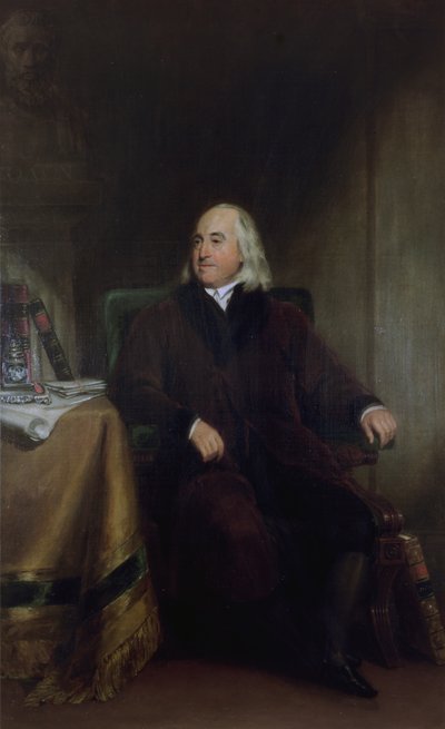 Jeremy Bentham by Henry William Pickersgill
